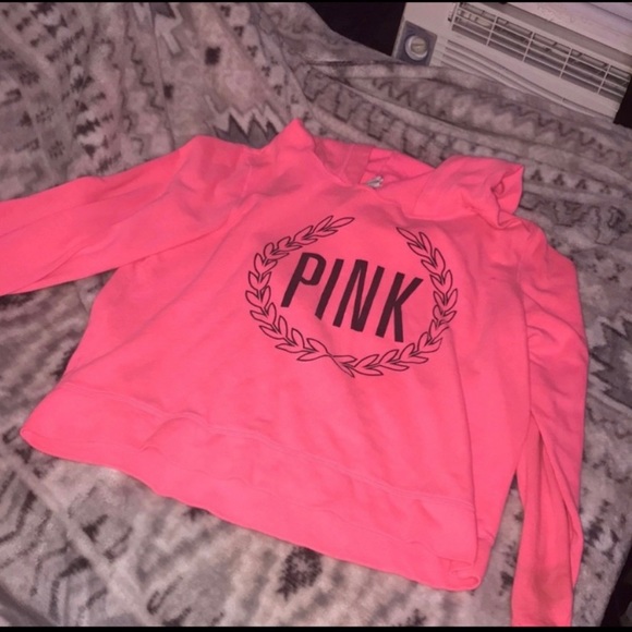 Pink hoodie